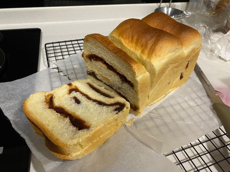 烏豆沙餡吐司