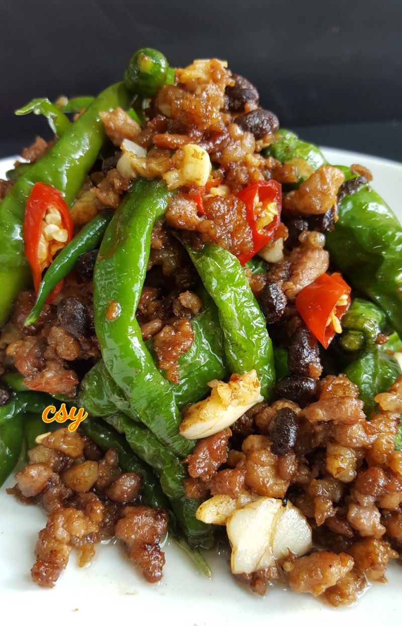 肉末青龍椒
