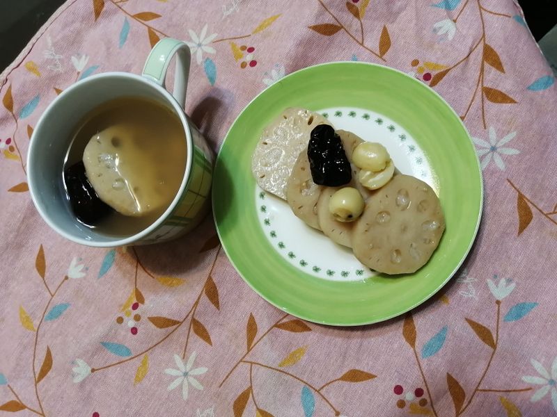 蓮藕甜湯二吃