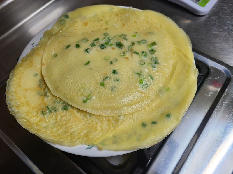 自製蛋餅皮
