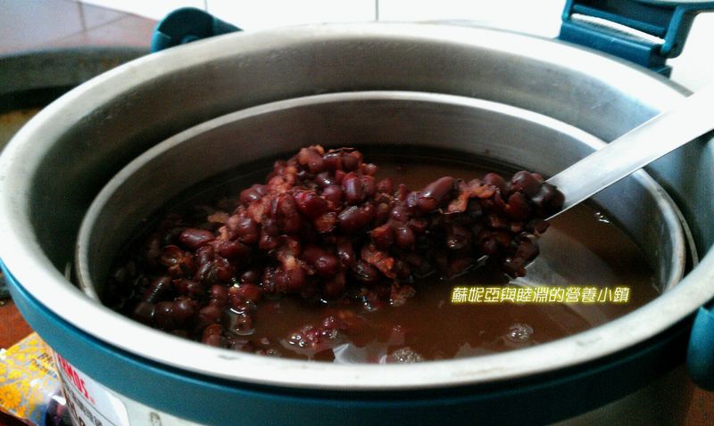 綿密的紅豆湯~加炒糖