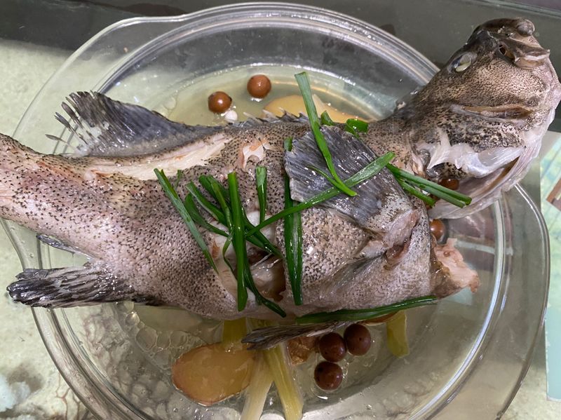 清蒸石斑魚