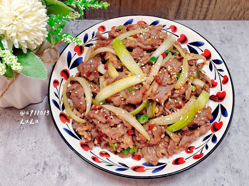 辣炒孜然牛肉