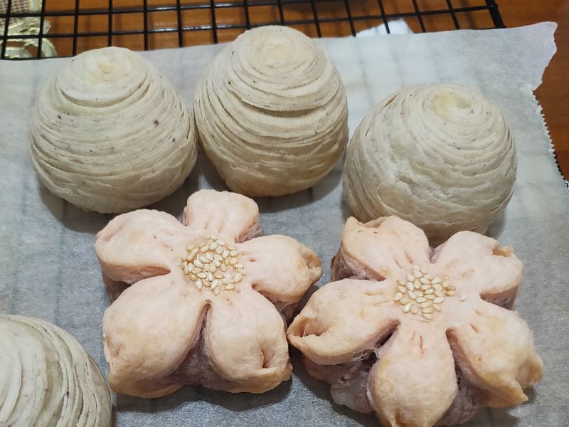 芋頭酥 桃花酥(參考小高姐蛋黃酥食譜)