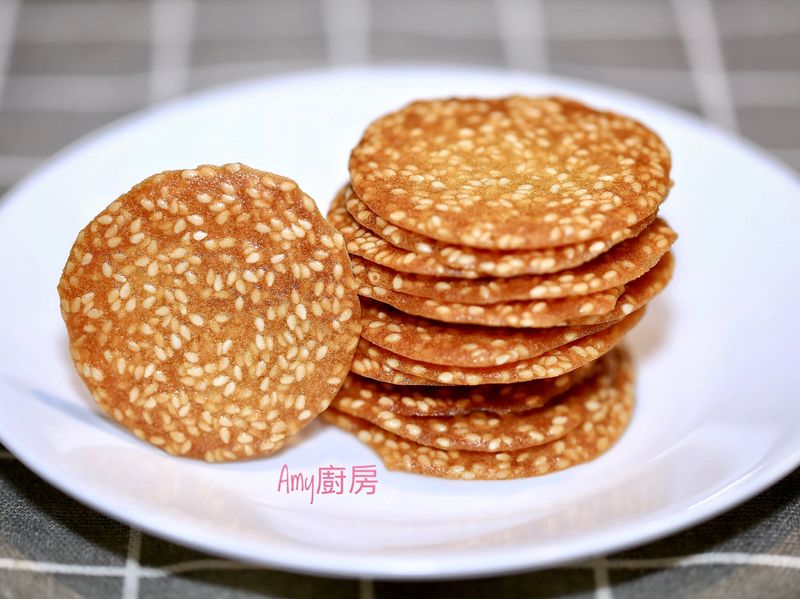 芝麻香脆薄餅