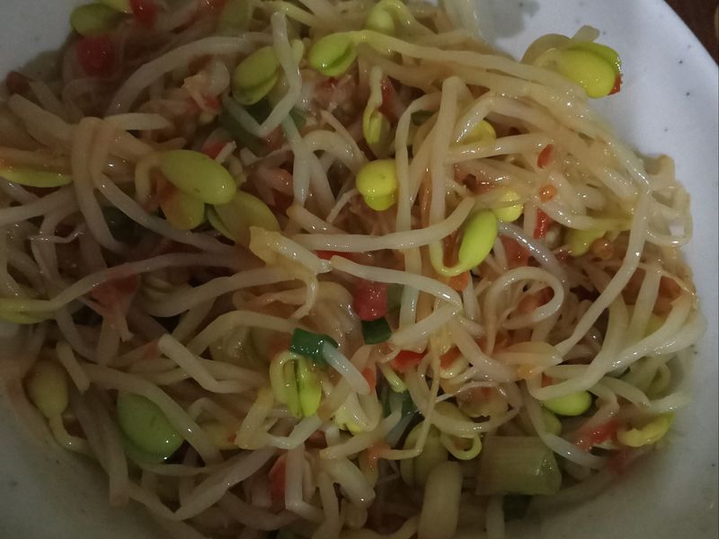 辣拌黃豆芽