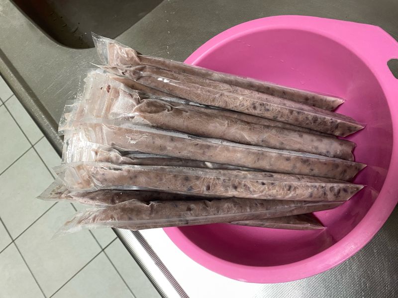 紅豆牛奶冰