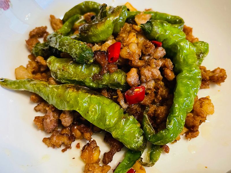 ♡青龍炒肉末♡