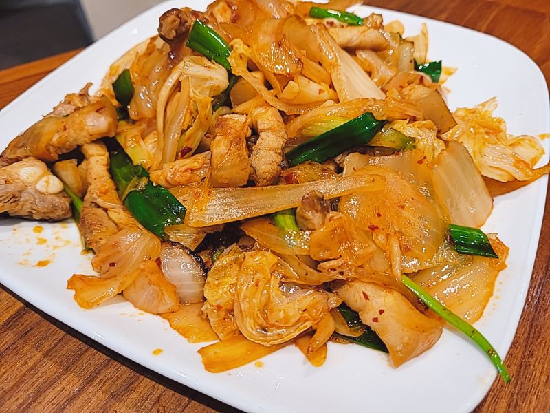 泡菜五花肉