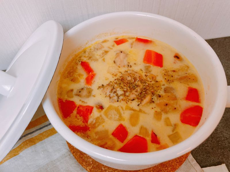 奶油雞肉燉菜