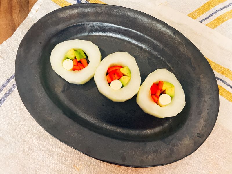 大黃瓜酪梨捲