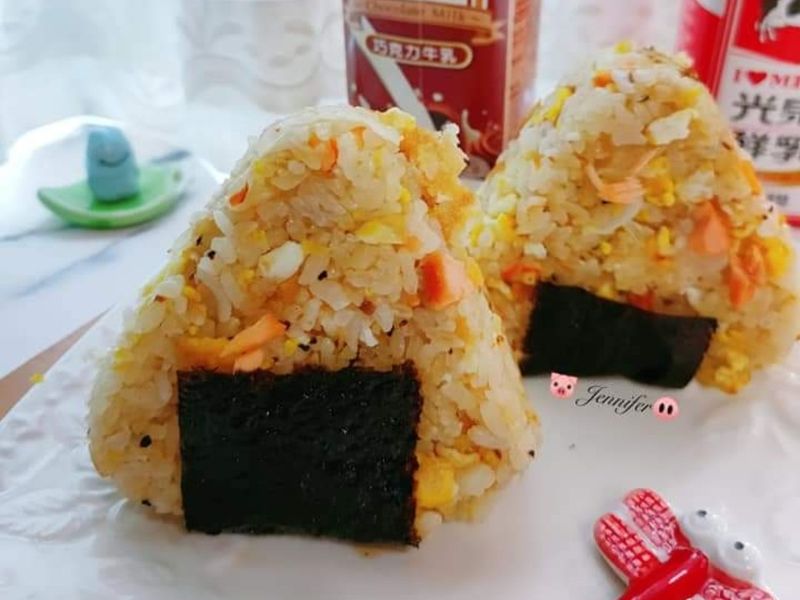 省時鮭魚炊飯