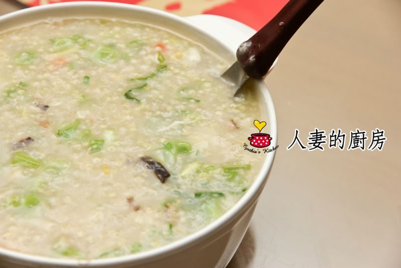 人妻的廚房-沒吃完之小米粥改造