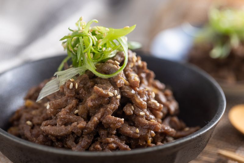 味噌牛肉絲
