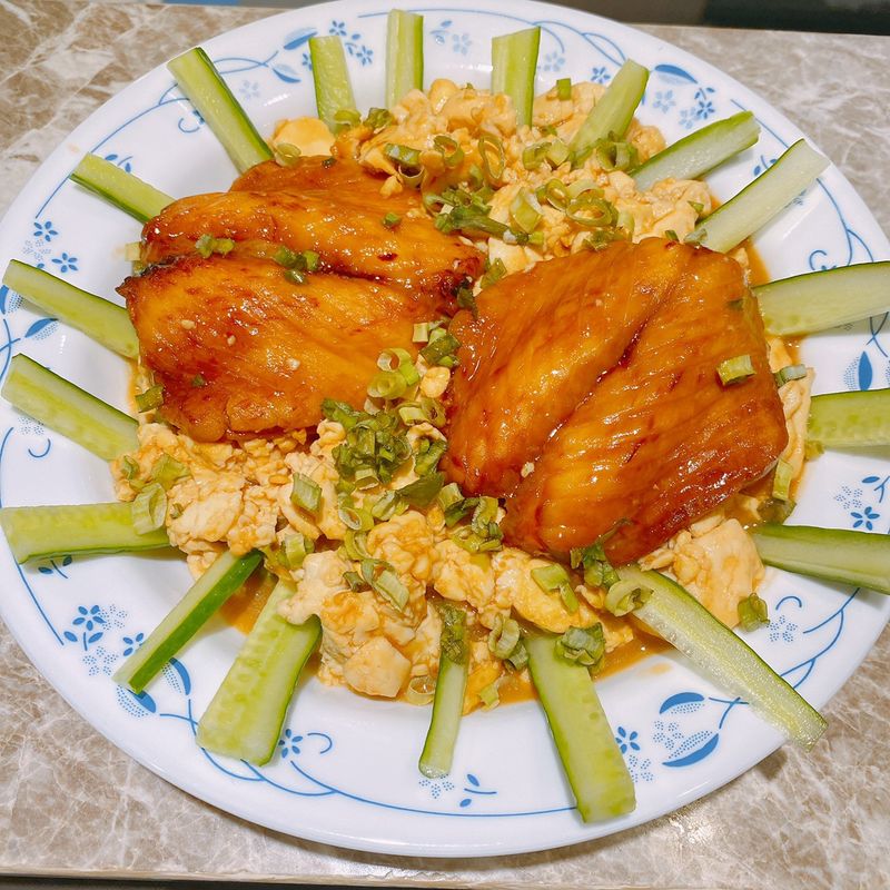 蒲燒鯛魚腐瓜