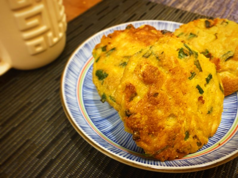 豆渣煎餅(無肉漢堡排)