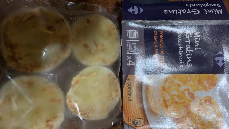 家樂福馬鈴薯泥改造~午餐~少油料理