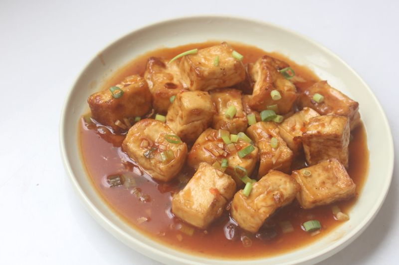 氣炸豆腐