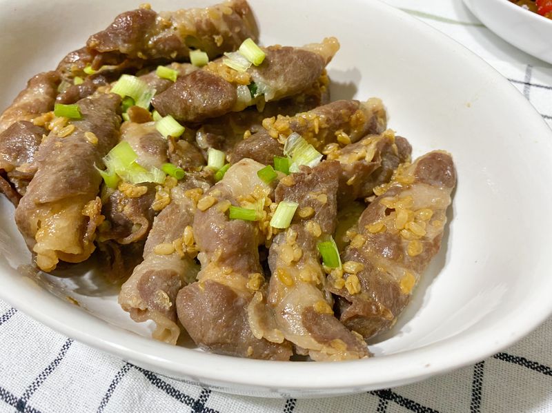 鹽麴豬肉卷