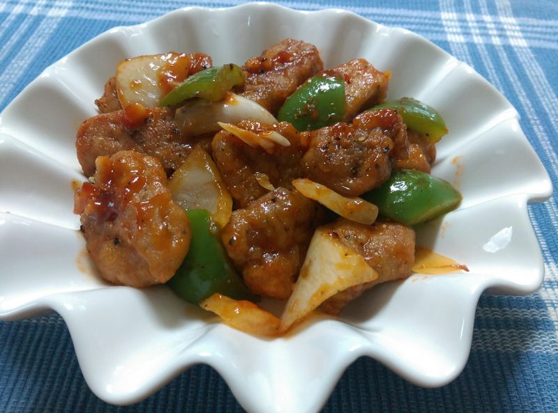 甜酸肉