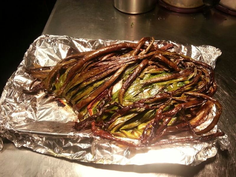 【大肚皮人帥真好主廚】大蔥蔥烤魚