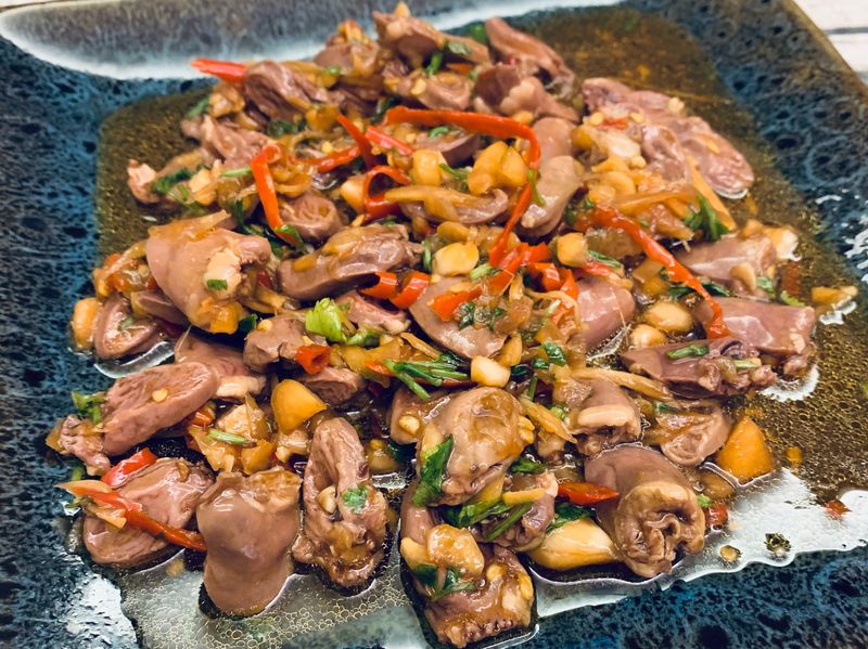 [米菈的食譜]涼拌雞心