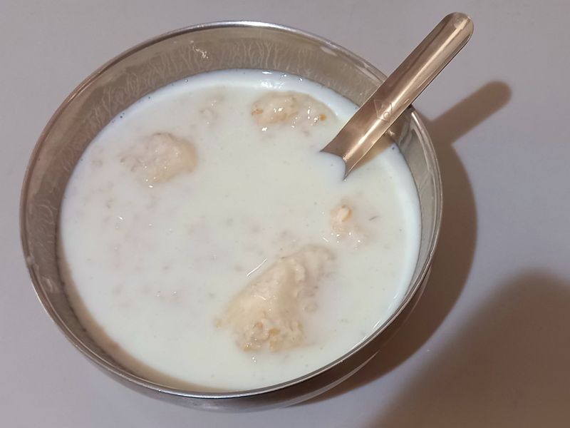 香蕉牛奶麥片