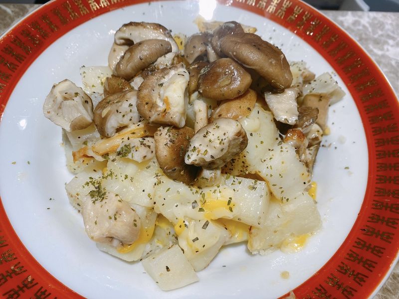起司香菇馬鈴薯