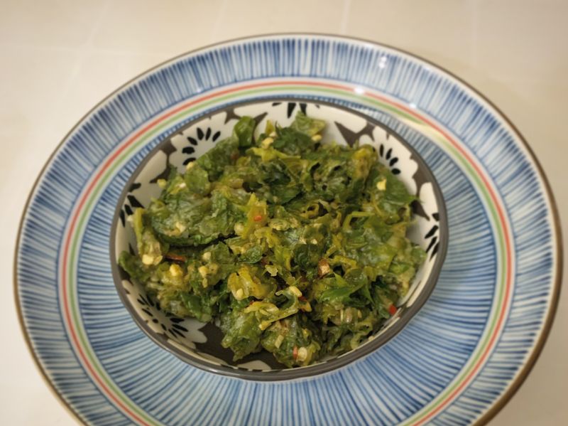 芹菜麥飯