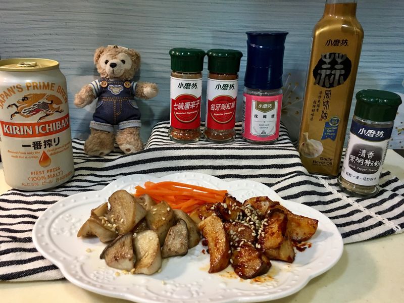 蒜香辣拌雙菇