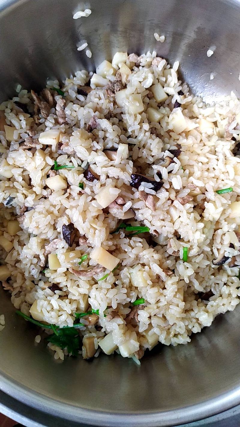 筍菇飯
