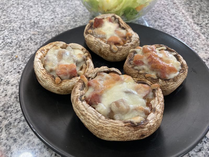 焗烤大蘑菇