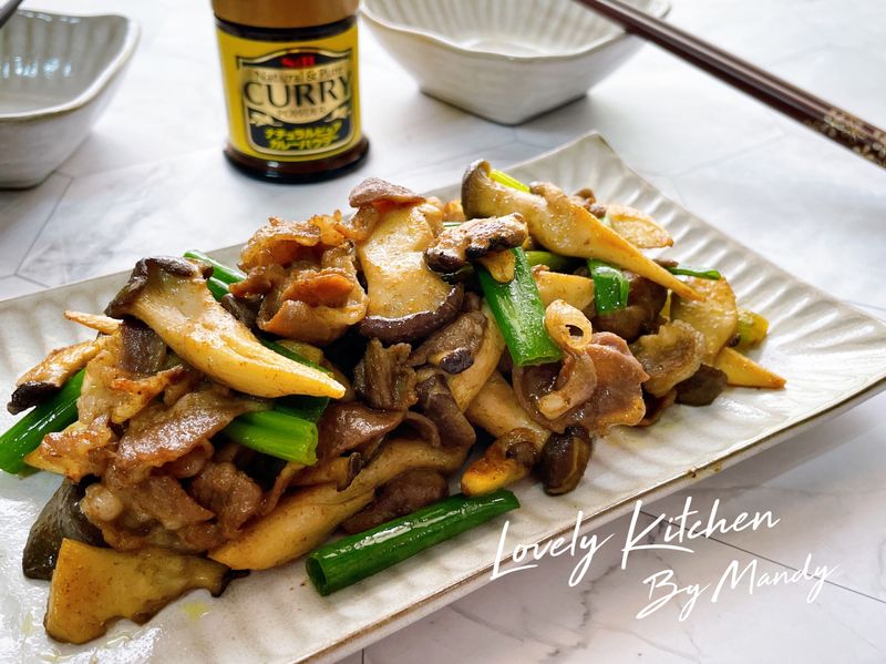 蔥爆咖哩羊肉