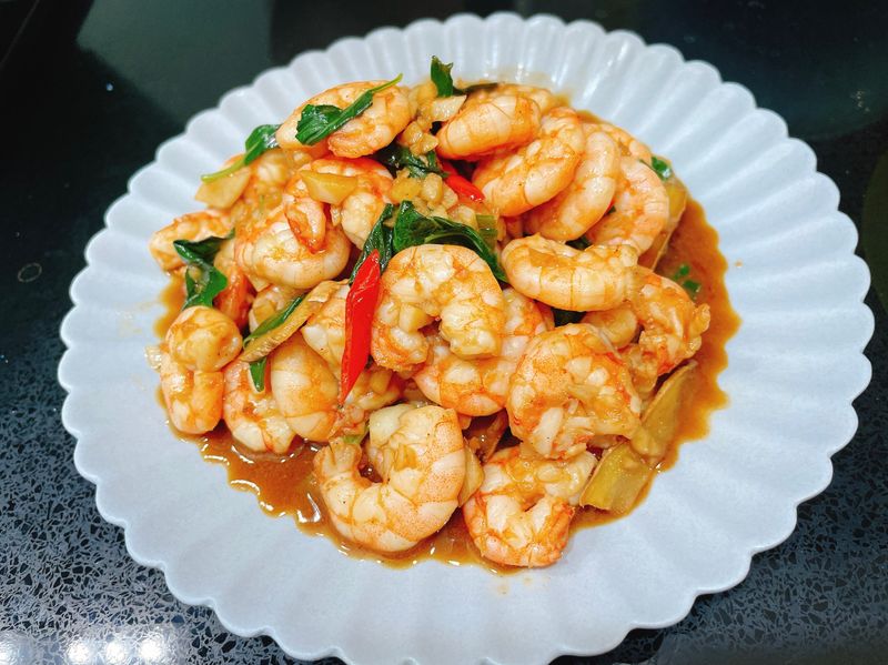 麻香三杯蝦