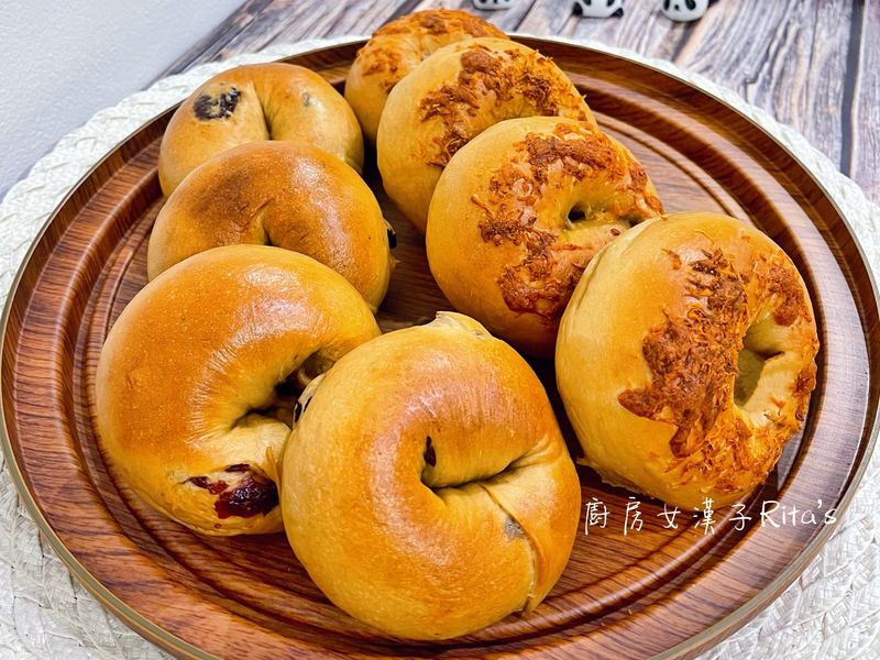 黑糖紅莓貝果