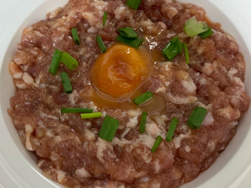鹹蛋蒸肉餅
