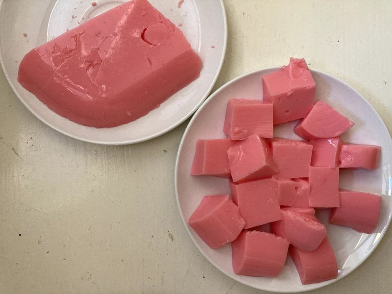 草莓牛奶凍