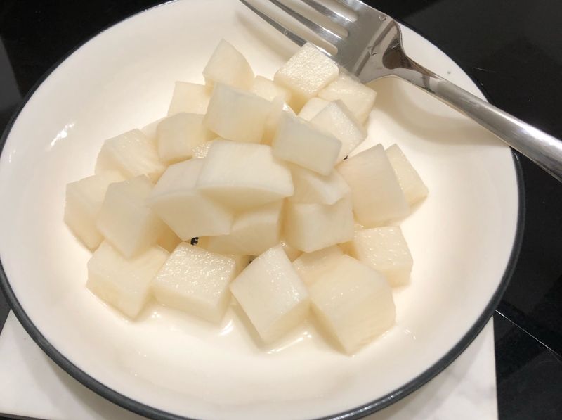 韓式醃蘿蔔(炸雞小菜)