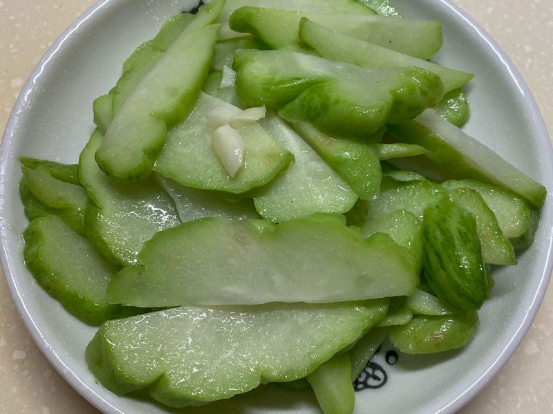 蒜香佛手瓜