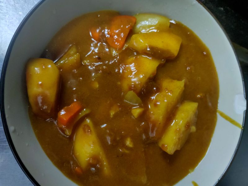 蘋果咖哩飯