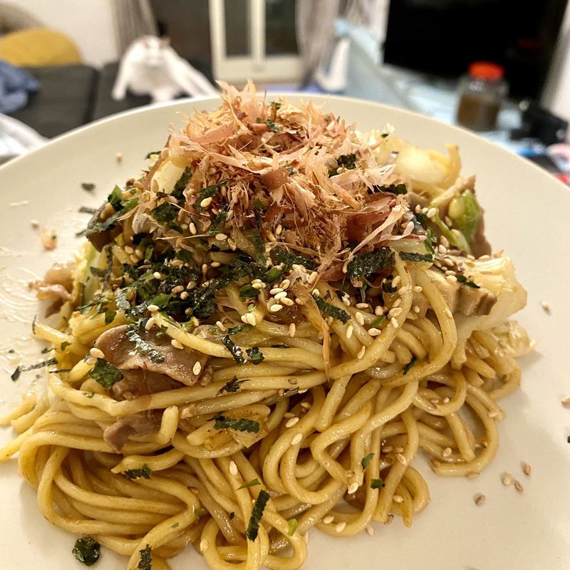 日式炒麵(焼きそば)簡易做法
