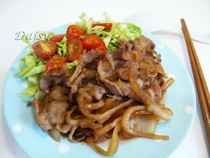 薑汁燒肉~Daisy愛灶咖
