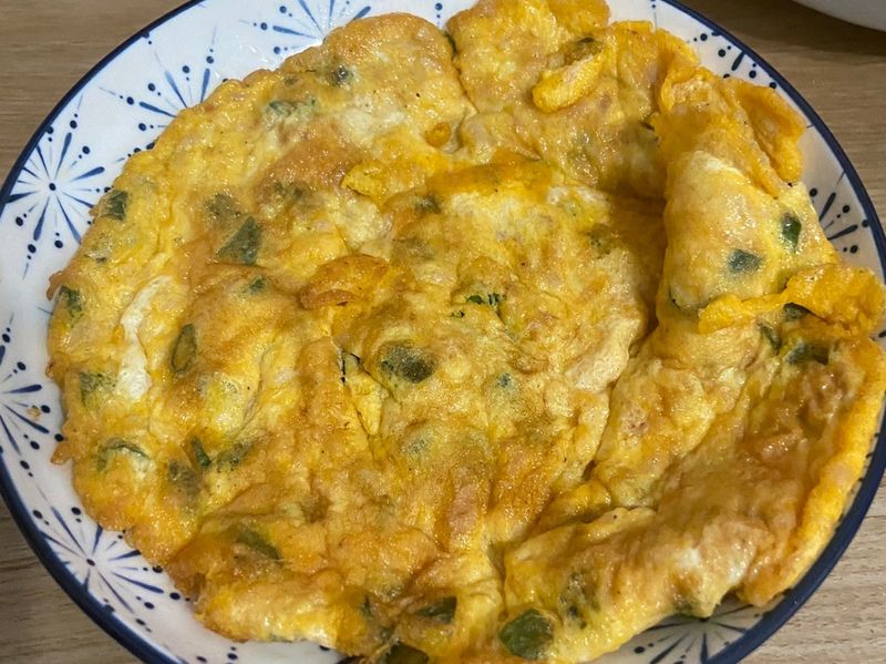 煎蔥蛋