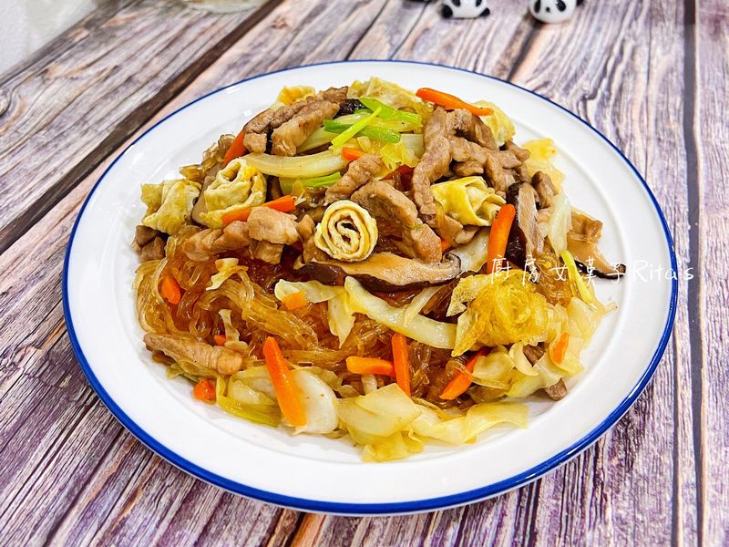家常炒冬粉