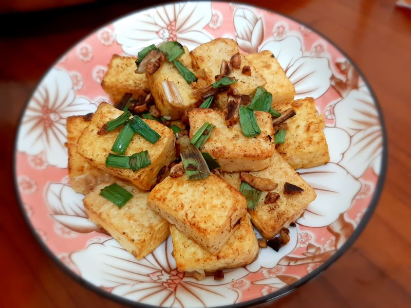 香煎雞蛋豆腐
