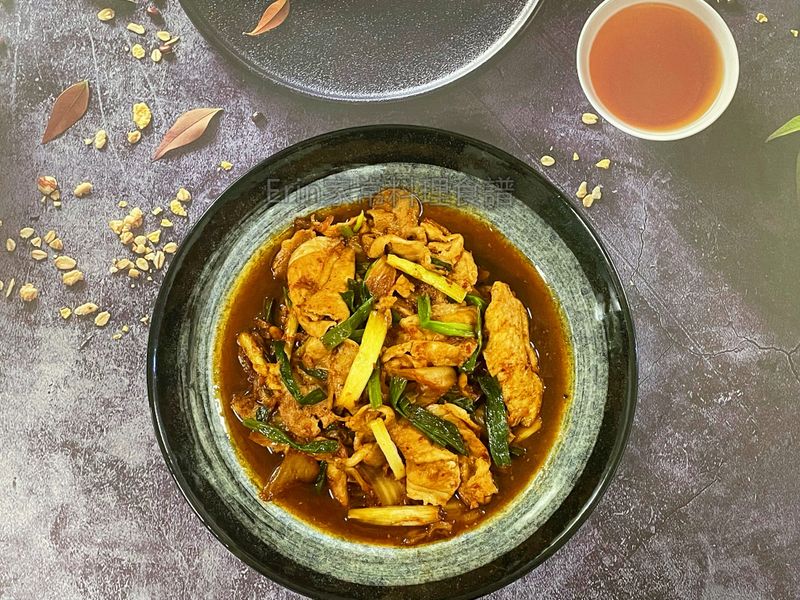韓式泡菜炒豬肉