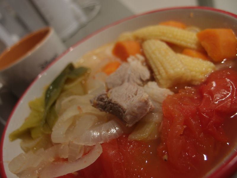 蕃茄蔬菜控米粉湯
