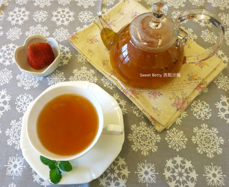 果香滿溢的水果茶