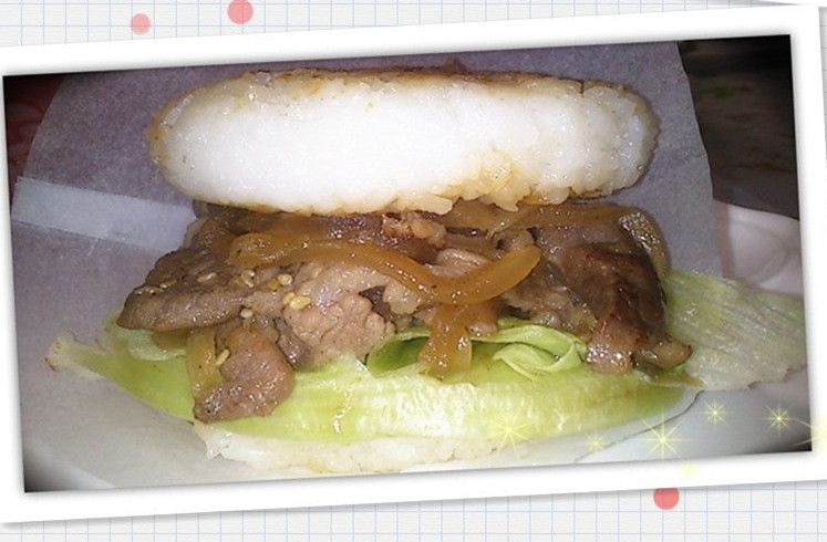 照燒肉米堡