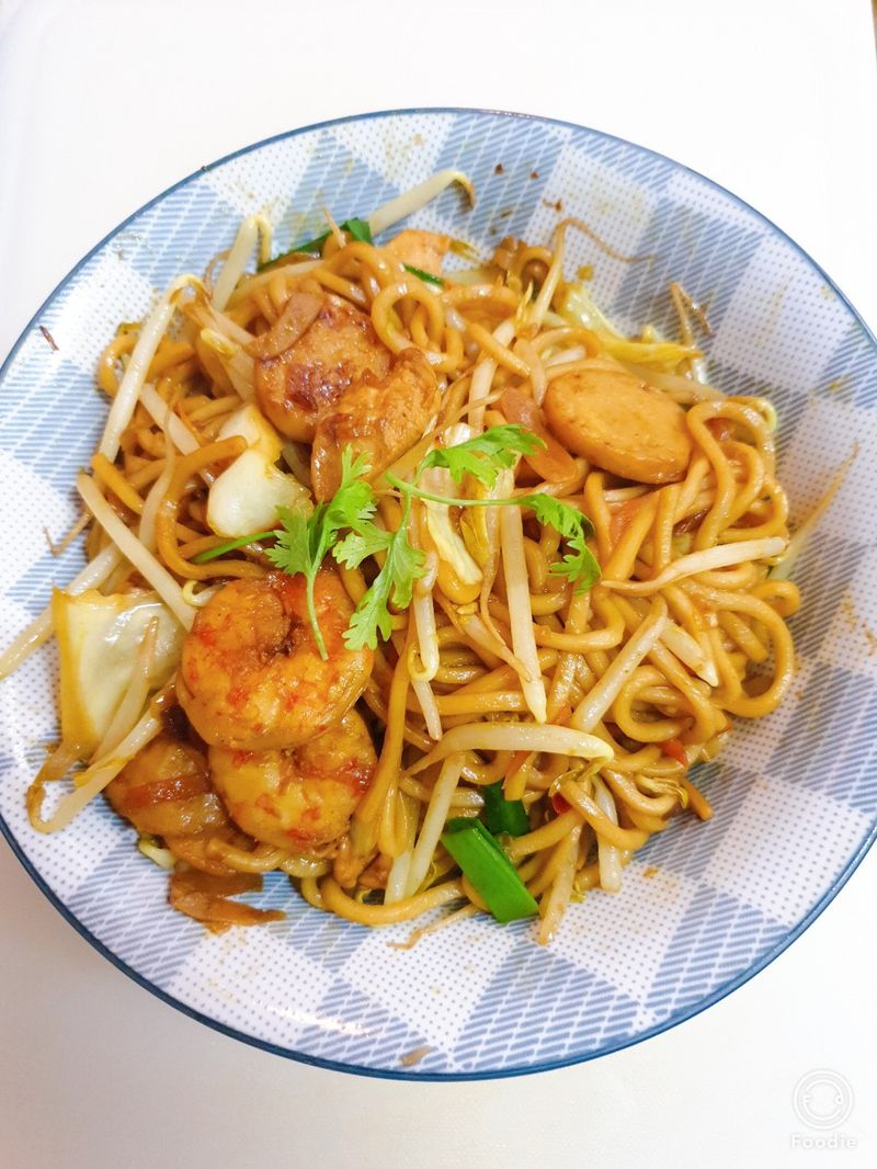 印尼薑黃炒麵